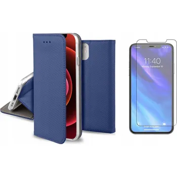 Pouzdro na mobilní telefon Pouzdro s klopou Vega pro Apple iPhone 12 Pro, modré