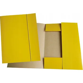 Aktovka s gumičkou S.Warta 1824-333-028 žlutá A4