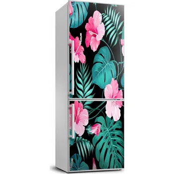 Fototapeta Samolepící dýha na ledničku Havajské květiny