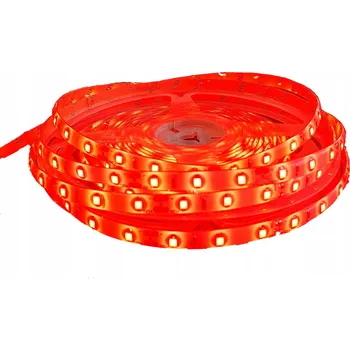 LED páska LED pásek 300 LED LOW SMD2835 IP65 ČERVENÝ 1m