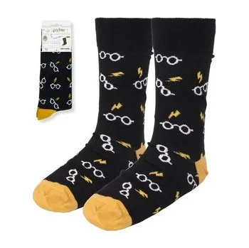 Pánské ponožky Cerdá Ponožky černé s brýlemi, Harry Potter