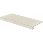 Tvarovka schodová Rako Rebel 40×80 cm béžová DCF84743