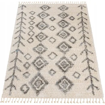 Koberec Koberec Shaggy 80x200 VERSAY BOHO S TŘÁSNĚMI PLUSZ