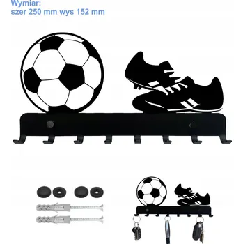 Věšák Černý kovový Šatní ramínko JDC