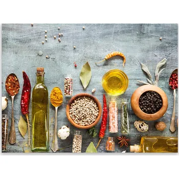 Kuchyňské prkénko Skleněná Ochranná Deska a Krájecí Prkénko | Indukce, Sporák ds-0153