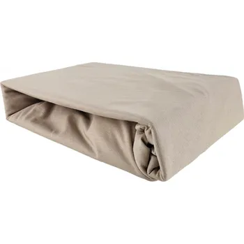 Prostěradlo PROSTĚRADLO S GUMOU CAPPUCCINO 70x90 Jersey PREMIUM SILNÉ Bavlna 100%