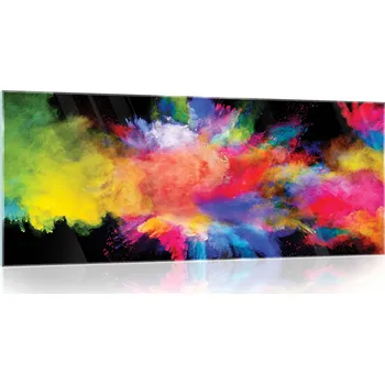 Obraz Skleněný obraz ABSTRAKCE foto velký 125x50 cm