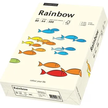 Papír pro tiskárny Kancelářský papír Rainbow formát A4 80g 500 listů