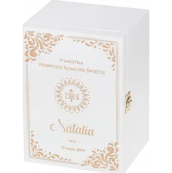 Obraz Dárek k prvnímu přijímání svaté přijímání , krabička GRAVÍRINA