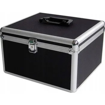 Krabička NA 200 CD, DVD, BD-R A KUFŘÍK , ČERNÝ