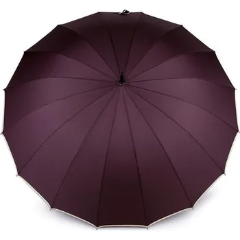 Deštník Velký rodinný deštník Varianta: 2 fialová tmavá, Balení: 1 ks