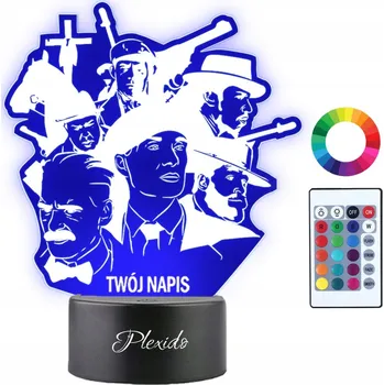 Lampička Plexido vícebarevná Noční lampa