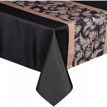 ubrus UBRUS ANITA 140 X 260 CM ČERNÝ