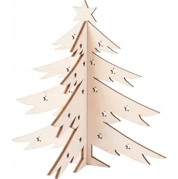 Vánoční dekorace Dřevěný Vánoční Stromeček Ozdoba Dekorace