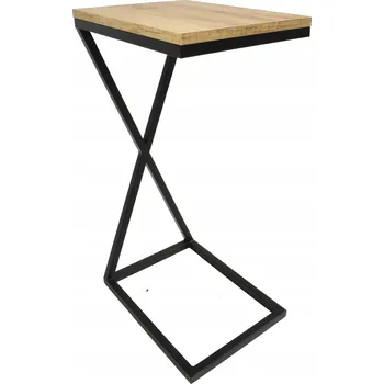 Konferenční stolek Odkládací stolek no8 pod notebook, loft, dub craft zlatý