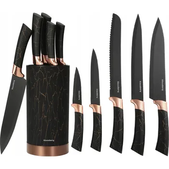 Kuchyňský nůž Sada nožů v bloku Klausberg Exclusive line 5 ks