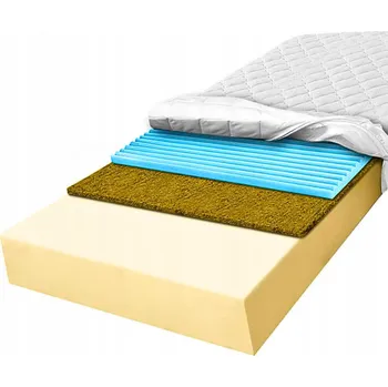 Matrace Pěnová Matrace H2 120x200x16 zpevňující, zdravotní, masážní, tvarující