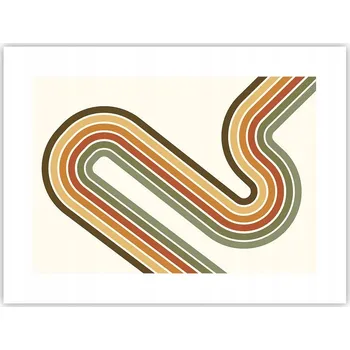 Obraz Obraz plakát do obýváku ložnice 40x30 abstrakce foto na zeď bez rámu