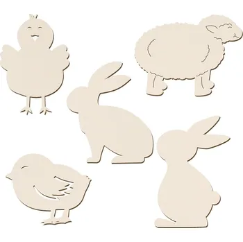 Obraz Velikonoční ozdoby k dekoraci na Velikonoce, 5 ks