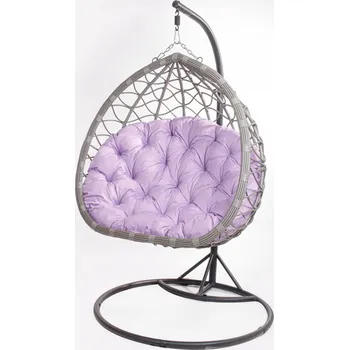 Zahradní houpačka Polštář na závěsné křeslo typu kokon 100x130 cm.