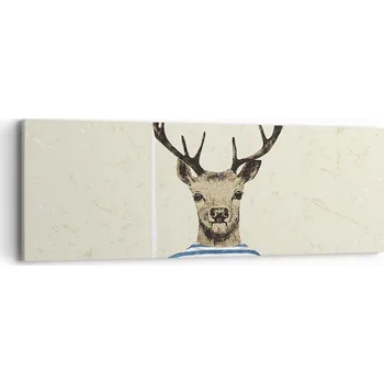 Obraz Obraz na plátně do obývacího pokoje ložnice 90x30 abstrakce foto obrazy na zeď