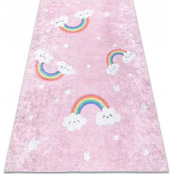 Koberec KOBEREC PRATELNÝ PROTI SKLUZU 80x150 DUHA #BR003