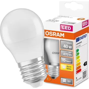 Žárovka LED žárovka Osram Star CL P FR 40 nestmívatelná 5,5W
