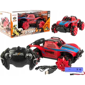 RC model auta AUTO NA DÁLKOVÉ OVLÁDÁNÍ OTOČNÉ STUNT MAX R/C