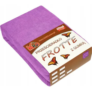Prostěradlo Froté prostěradlo s gumou 160x200 fuchsia 062