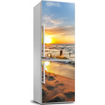 Fototapeta Samolepka na ledničku Západ slunce moře 70x190