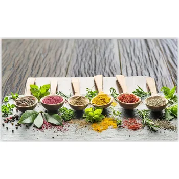 Kuchyňské prkénko Skleněná Ochranná Deska a Krájecí Prkénko | Indukce, Sporák ds-0456