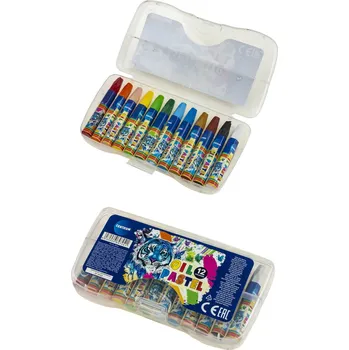 Pastelka Olejové pastelky 12 barev 89704 centrum (12) Panta Plast