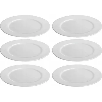 Talíř Profesionální dezertní talíř 18 cm z bílého porcelánu Wilmax, sada 6 ks