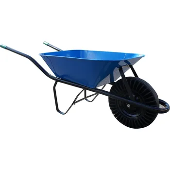 Kolečko J.A.D. TOOLS kolečko stavební, plná pryž, 60 l, modré