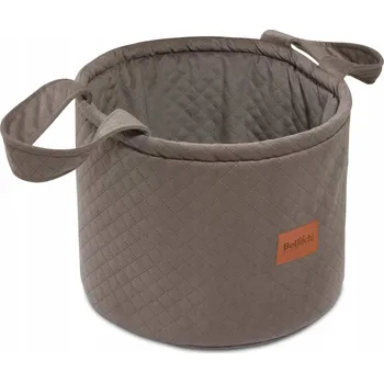 Koš na hračky BELLOCHI 40 x 33 cm, odstíny hnědé