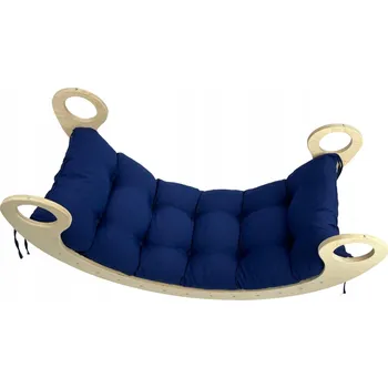 Polštář Montessori houpačka Polštář tmavě modrá, velikost S