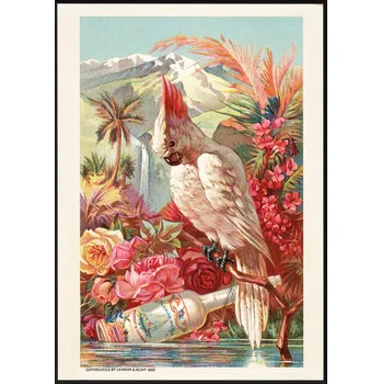 Obraz Plakat Podróżniczy Podróże Vintage bez rámu 29,7 x 42 cm