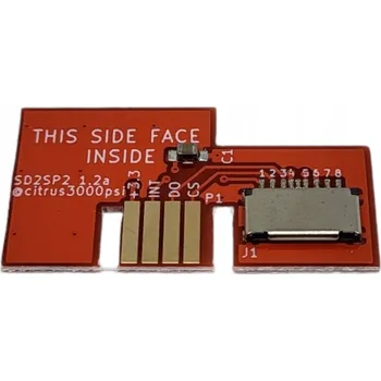 Čtečka paměťových karet Adaptér čtečka karet MicroSD pro Game Cube SD2SP2