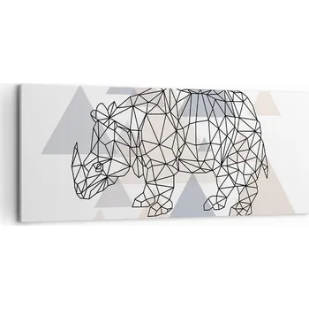 Obraz Foto obraz na plátně 100x40 abstrakce do obýváku ložnice na zeď velký