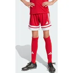 ADIDAS Dětské kraťasy Squadra 25 9 LET BÍLÁ|ČERVENÁ