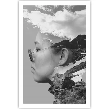 Obraz Obraz plakát do obýváku nebo ložnice 61x91 cm - abstraktní motiv, plakáty na zeď bez rámu