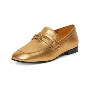 Dámské tenisky Eva Minge Loafersy CYNIA-LT2513-37 Zlatá 39