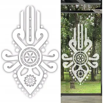 Samolepící dekorace Samolepka na stěnu 90x55 cm černá