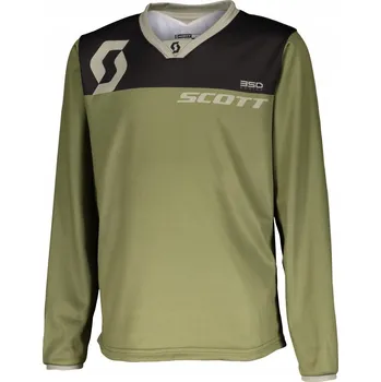 Moto bunda SCOTT Dětské tričko 350 DIRT zelené