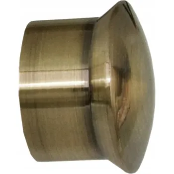 Obraz Koncovka garnýže DUO 25mm STAROŽITNÍ MOSAZ