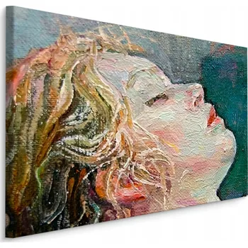Obraz Obraz canvas TVÁŘ ženy malířství dekorace 70x50