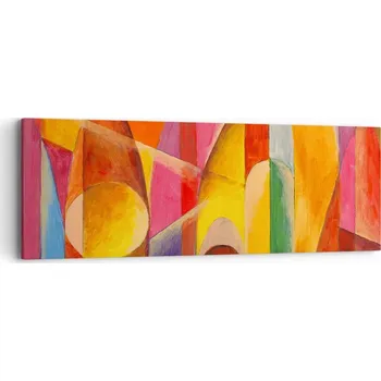 Obraz Obraz na plátně do obývacího pokoje ložnice 90x30 abstrakce foto obrazy na zeď
