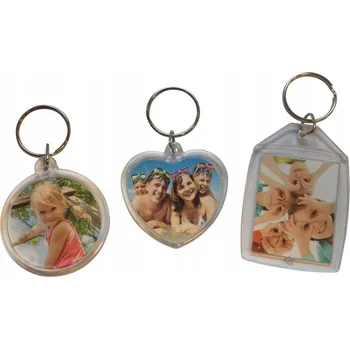 PŘÍVĚSEK NA KLÍČE S FOTOGRAFIÍ – UDĚLEJ SI SÁM 3 KUSY