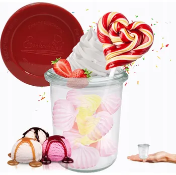 Sklenice Sklenice WECK/silikonové víčko zavařovací sklenice 160 Ml MOLD