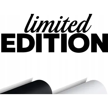 Samolepicí dekorace na vozidlo NÁLEPKA na auto NÁPIS: LIMITED EDITION Limitovaná Edice 15x5,5 cm